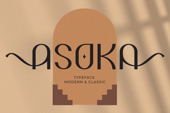 Asoka: A Contemporary Serif Font for Modern Branding