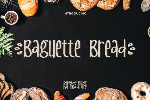 Baguette Bread Font for Modern Web Typography