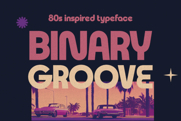 Binary Groove: A Retro-Futuristic Display Font for Modern Editors