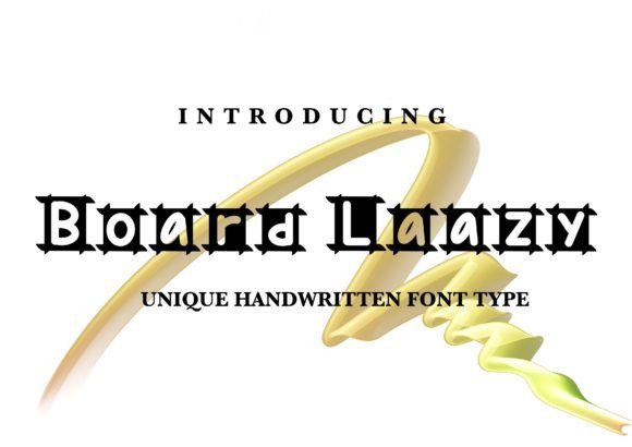 Board Laazy: A Versatile Display Font for Elegant Branding