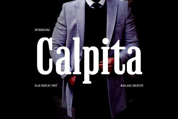 Calpita: A Striking Display Font for Bold Editorial Design