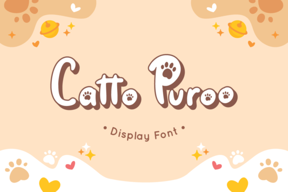 Catto Puroo: A Playful Display Font for Memorable Brands