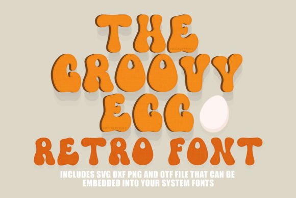 Designing Retro Web Headers with the Groovy Egg Typeface