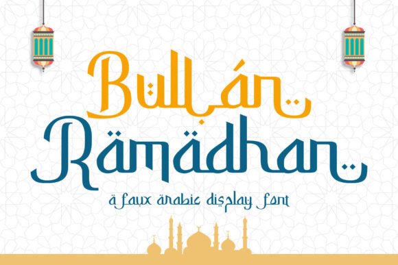 Elevate Web Headers with Bullan Ramadhan Display Fonts