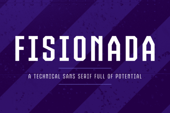 Fisionada Family: A Technical Display Typeface Review
