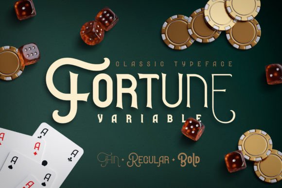 Fortune Variable: A Vintage Display Font for Modern Web Design