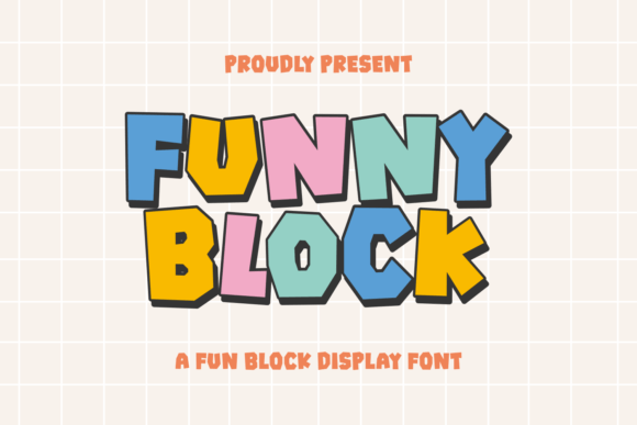 Funny Block: The Playful Display Font for Bold Campaigns