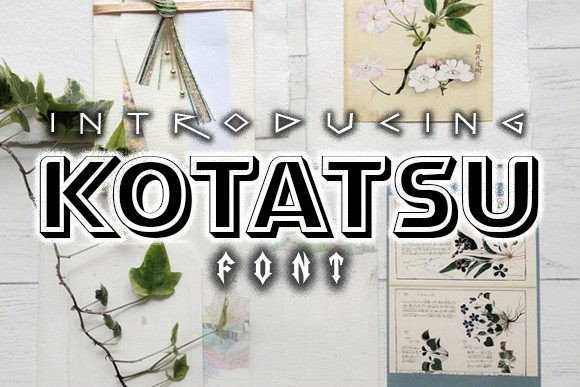 Kotatsu Display Font Review for Bold Campaigns