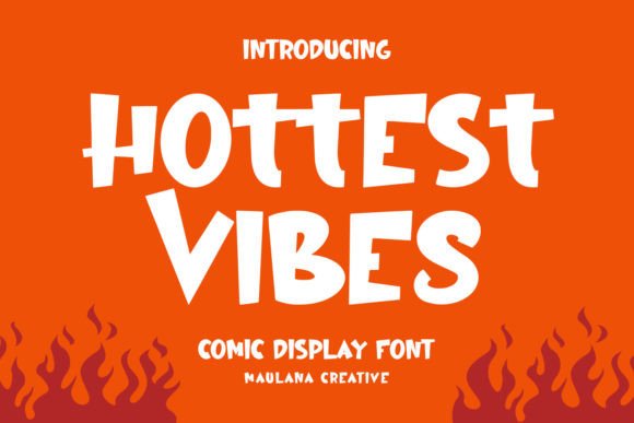 Launch Bold Campaigns with Hottest Vibes Display Font