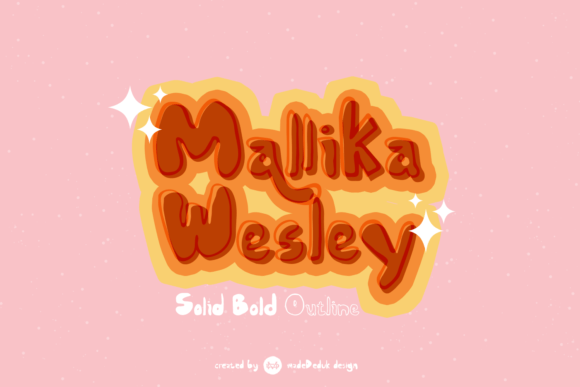 Mallika Wesley: The Playful Font for Small Business Branding