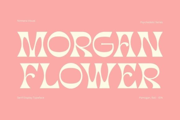Morgan Flower: The Retro Typeface for Handmade Brands