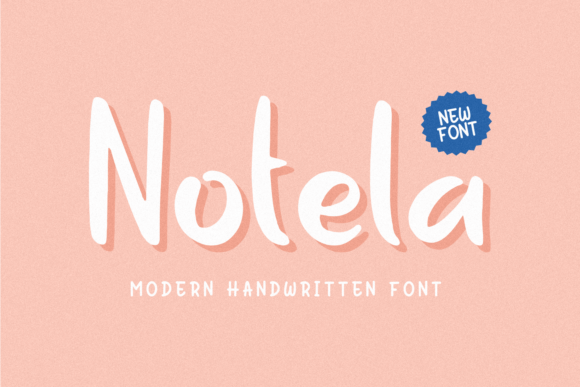Notela Font Review: A Delicate Handwritten Display Typeface
