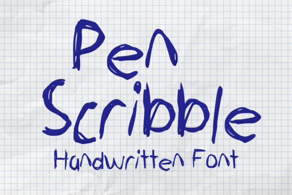 Pen Scribble: The Handwritten Font for Bold Campaigns