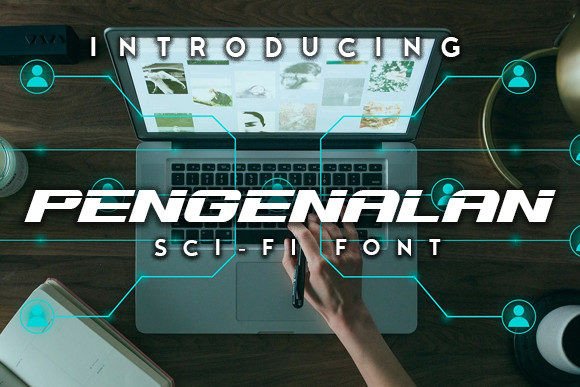 Pengenalan: A Futuristic Display Font for Modern Editorial Design