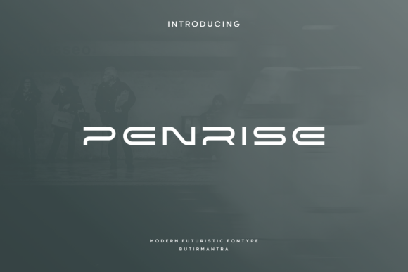 Penrise Font: The Modern Display Typeface for Bold Branding