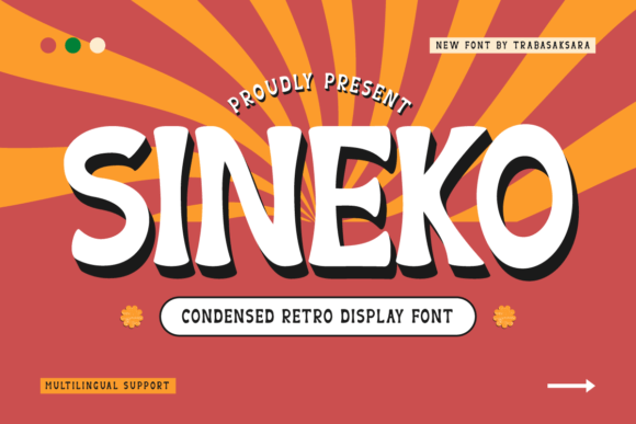 Sineko Font Review: A Bold Display Typeface for Campaigns