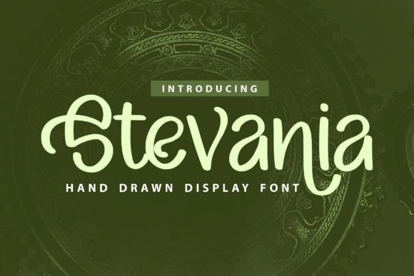 Stevania Font Review: A Playful Script for Branding