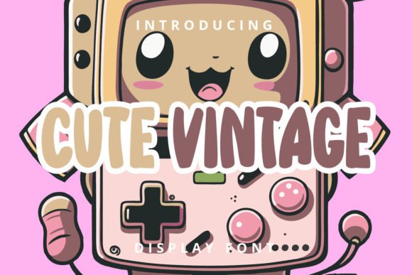 Using Cute Vintage Font for Playful Web Design