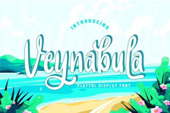 Veynabula: A Playful Display Font for Bold Campaigns